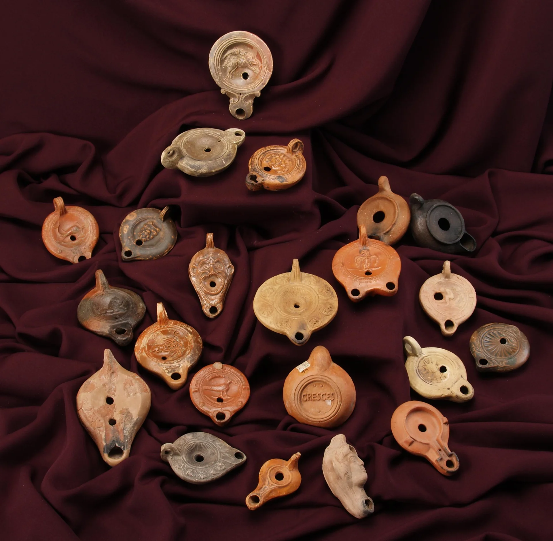 Римски светилки, I-VI век, лок. Скупи