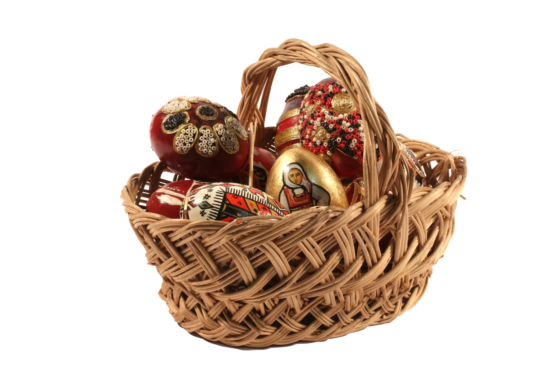 Велигденски јајца од збирката на Музејот на град Скопје