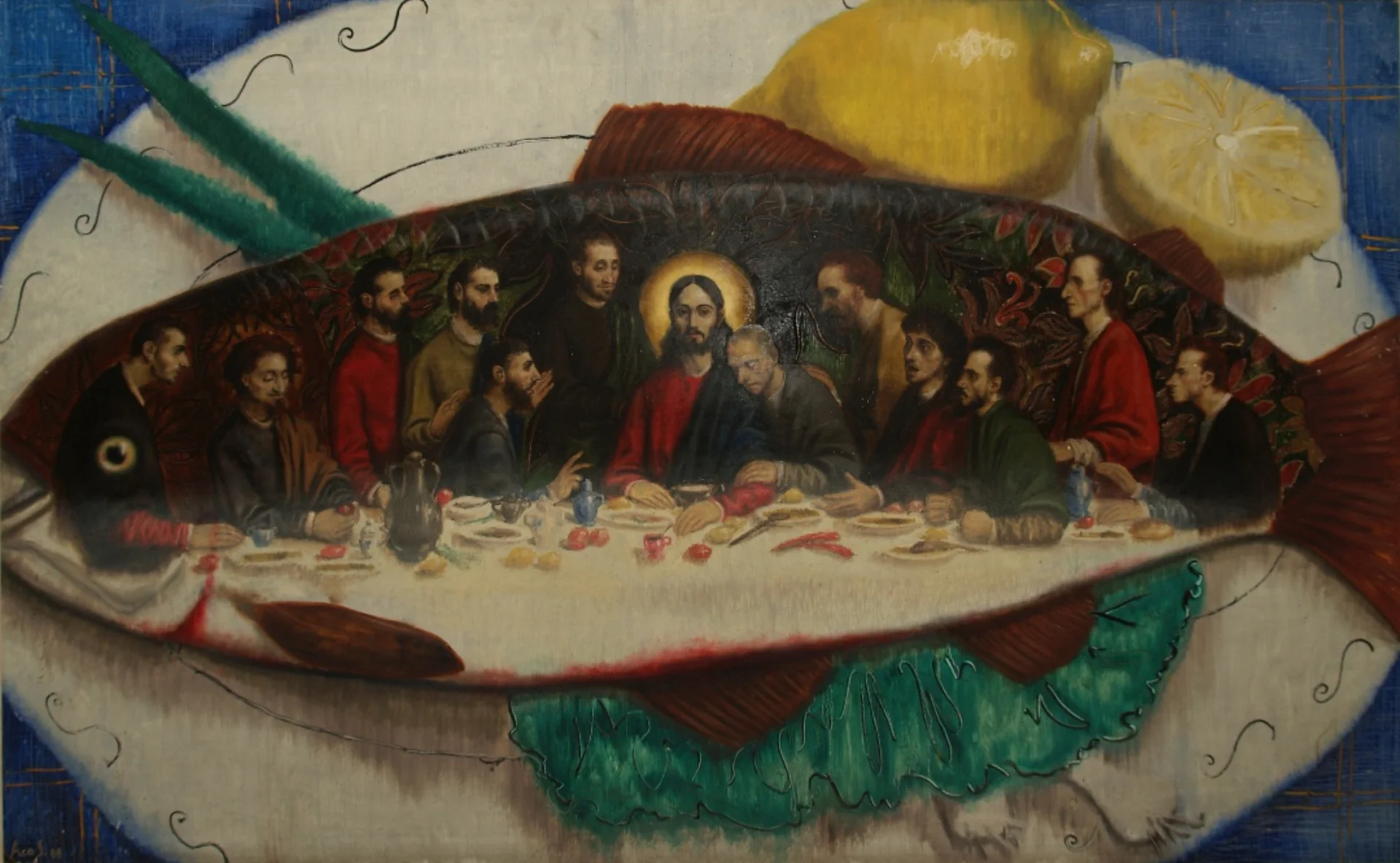 Тајна вечера со риба, 1988 година, Александар Станковски