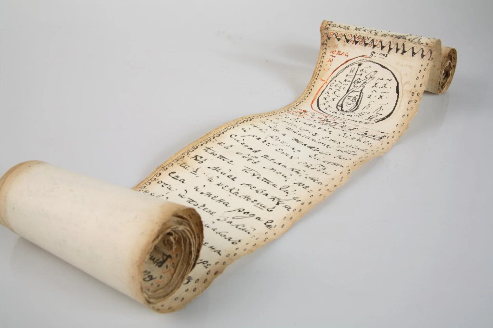 Свиток молитвеник од 1840 година - ракопис